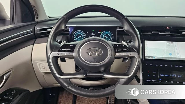 Hyundai Tucson Hybrid (NX4) 2021 Белый из Кореи, фото 5