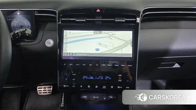 Hyundai The New Tucson (NX4) 2022 Темно-зеленый из Кореи, фото 5