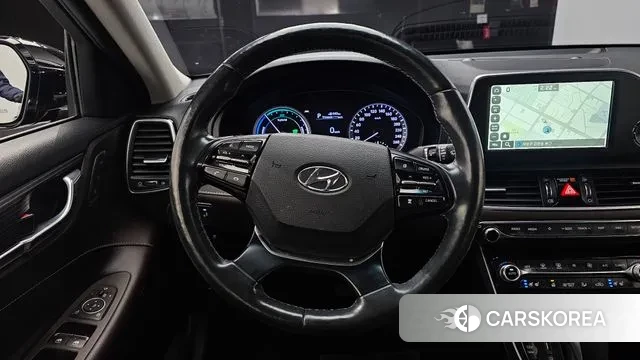 Hyundai Grandeur IG Hybrid 2018 Черный из Кореи, фото 5