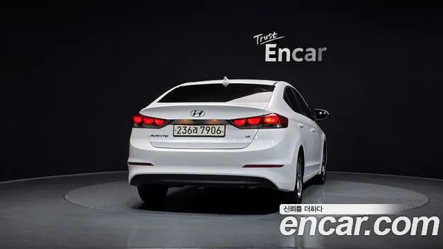 Hyundai Avante AD 2018 Белый из Кореи, фото 5