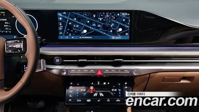 Hyundai Grandeur Hybrid (GN7) 2023 Серебристо-серый из Кореи, фото 5