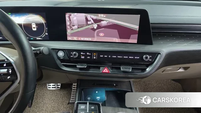 Kia K8 Hybrid 2022 Черный из Кореи, фото 5