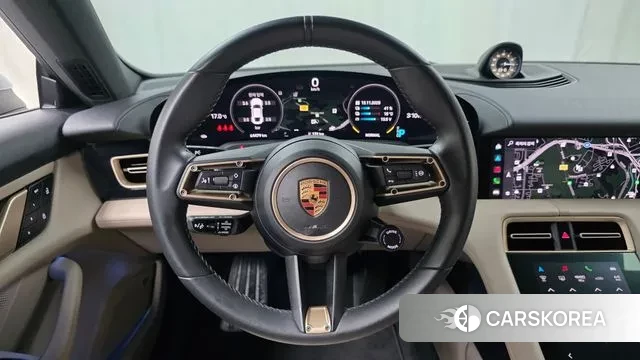 Porsche Taycan 2022 Белый из Кореи, фото 5