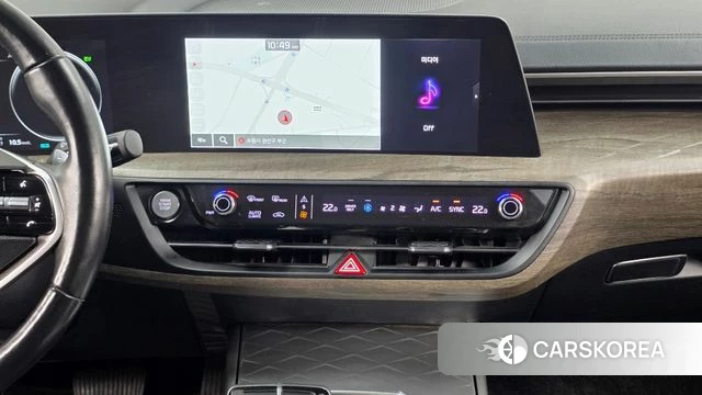 Kia K8 Hybrid 2022 Черный из Кореи, фото 5