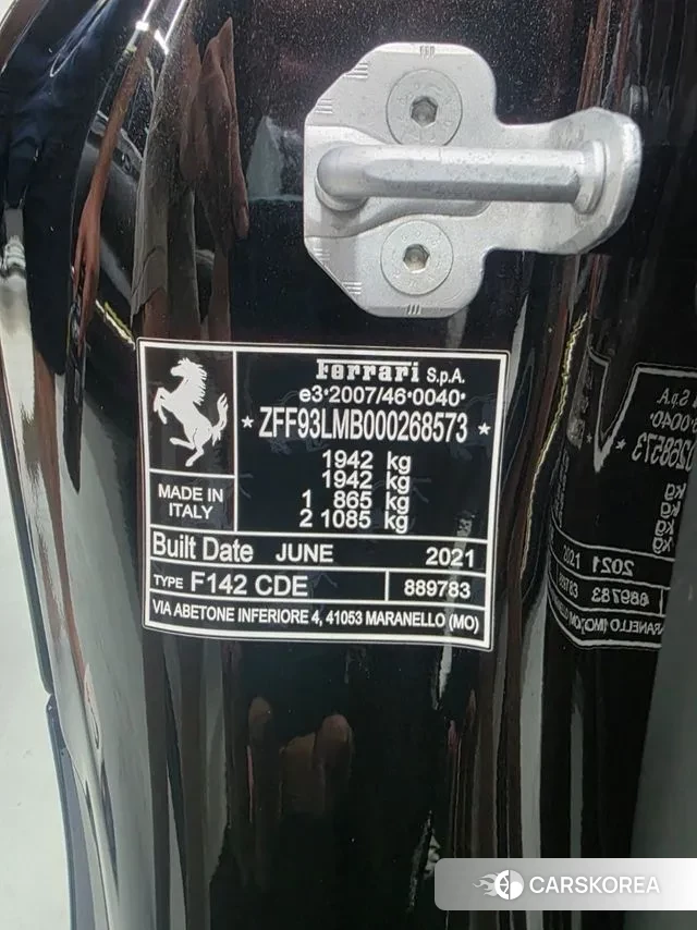 Ferrari F8 Spider id 3110850 из Кореи 5