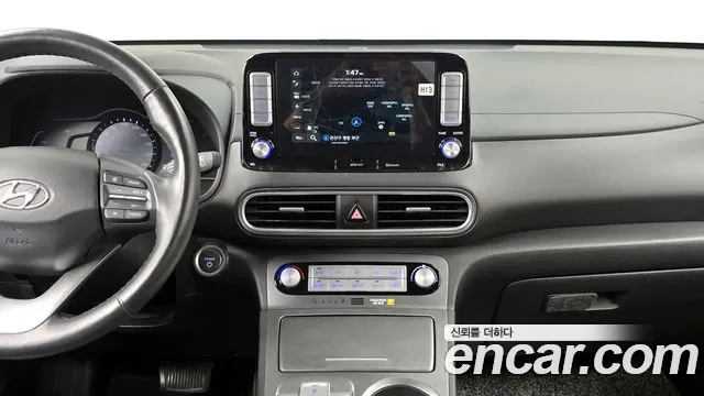 Hyundai Kona Electric 2019 Синий нефрит из Кореи, фото 5