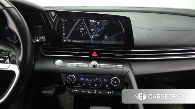Hyundai Avante Hybrid (CN7) 2022 Белый из Кореи, фото 5