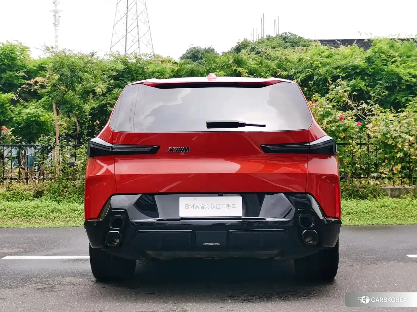 BMW XM 2024 Red/purple из Китая, фото 5