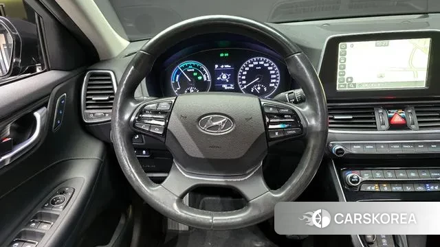 Hyundai Grandeur IG Hybrid 2018 Черный из Кореи, фото 5