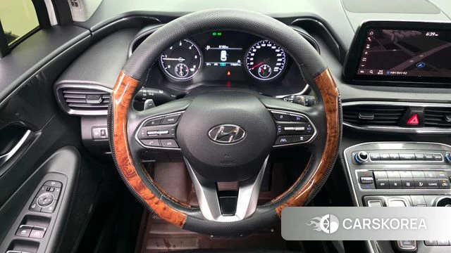 Hyundai The New Santa Fe 2022 Белый из Кореи, фото 5