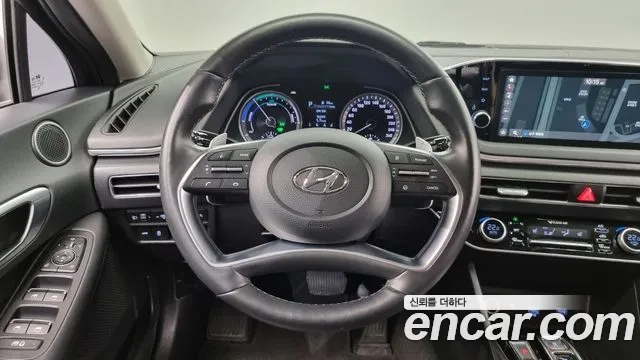 Hyundai Sonata Hybrid (DN8) 2020 Черный из Кореи, фото 5