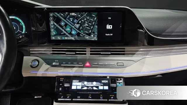 Hyundai The New Grandeur IG Hybrid 2021 Черный из Кореи, фото 5