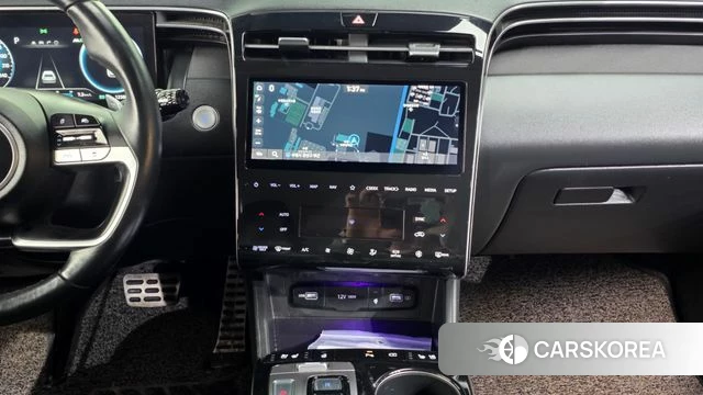 Hyundai Tucson Hybrid (NX4) 2021 Серебряный из Кореи, фото 5