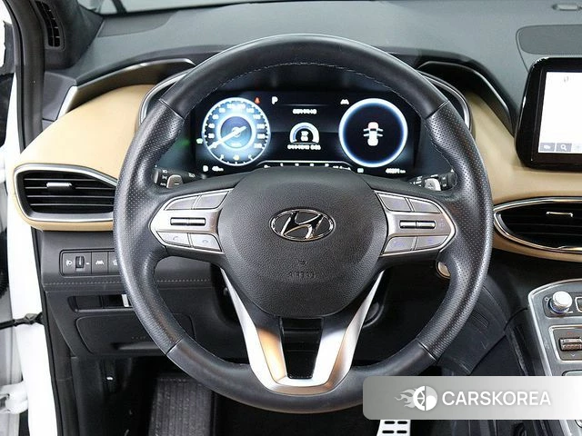 Hyundai The New Santa Fe 2021 Белый из Кореи, фото 5