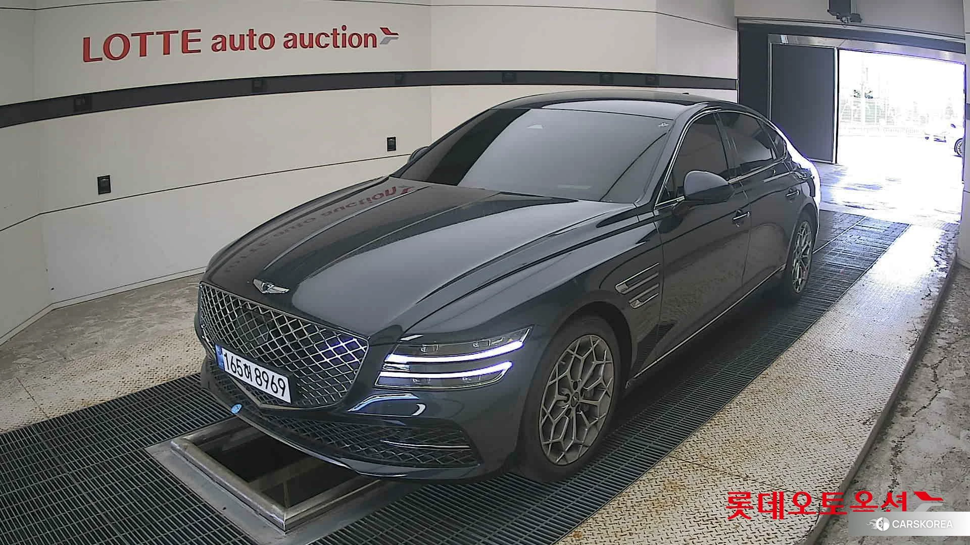 Hyundai G80 2022 Tasman Blue из Кореи, фото 5