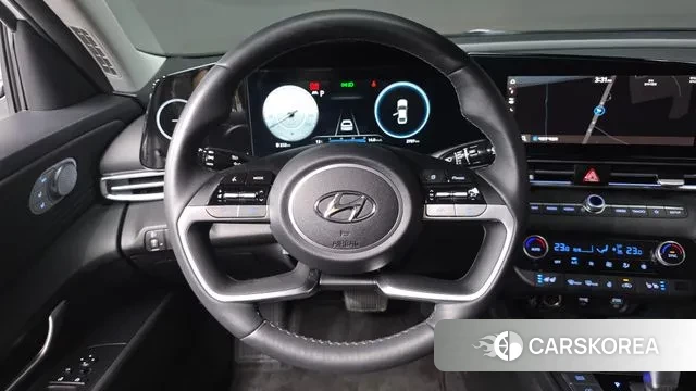 Hyundai Avante (CN7) 2023 Белый из Кореи, фото 5