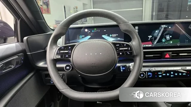 Hyundai Ionic 6 2022 Черный двухцветный из Кореи, фото 5