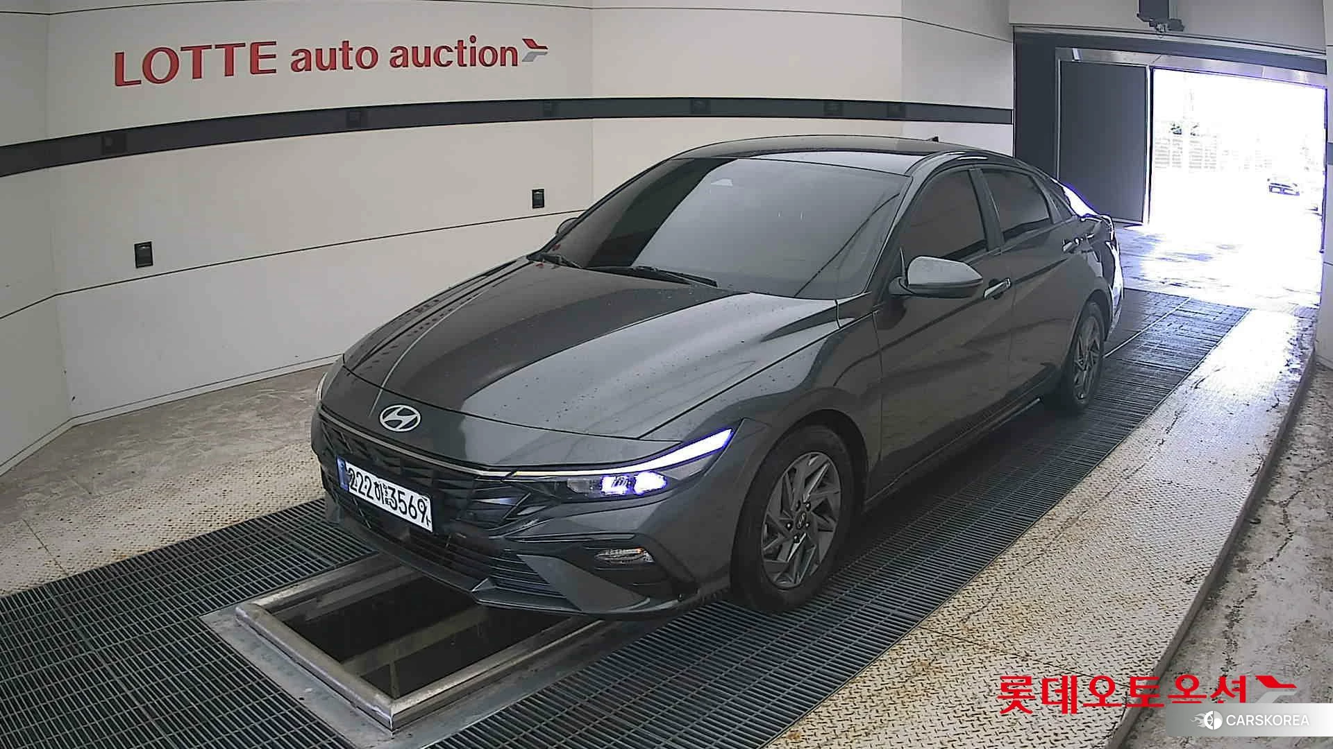 Hyundai Avante 2024 Amazon Grey Metallic из Кореи, фото 5