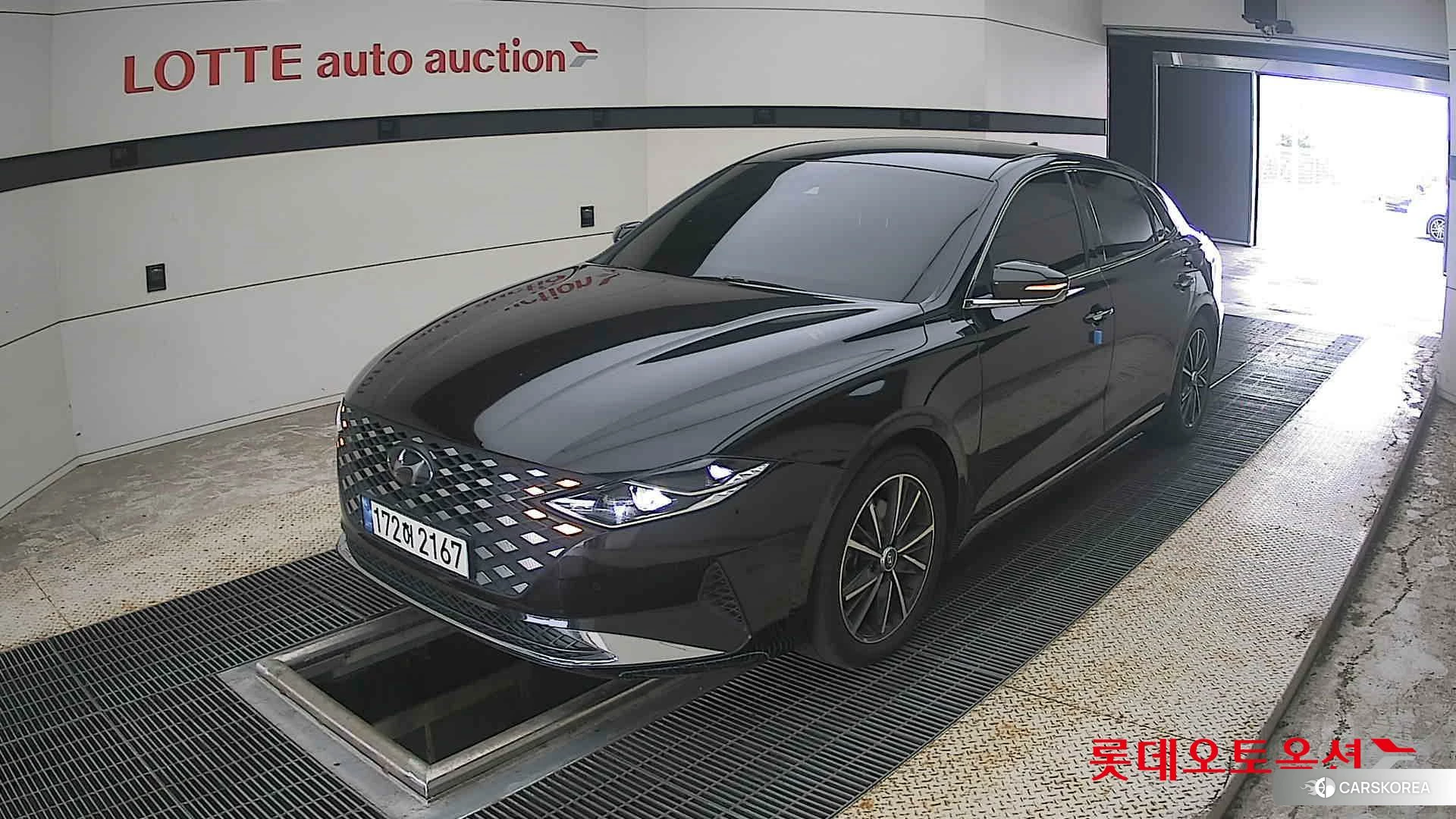 Hyundai Grandeur 2023 Midnight Black Pearl из Кореи, фото 5