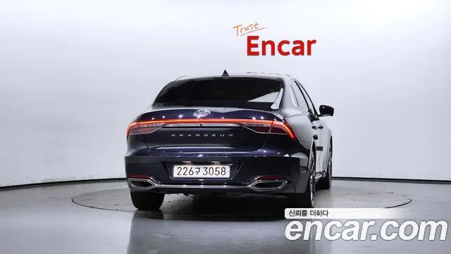 Hyundai The New Grandeur IG 2020 Синий из Кореи, фото 5