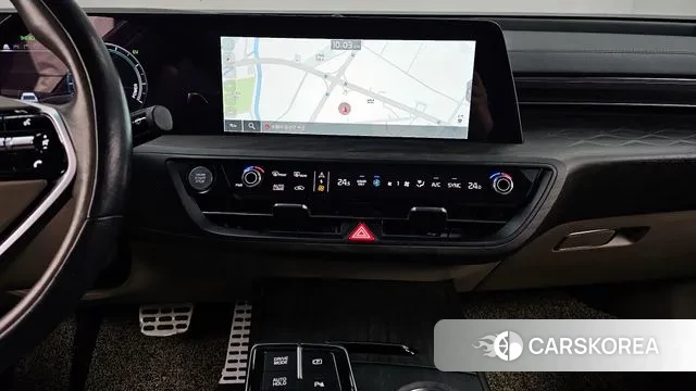 Kia K8 Hybrid 2021 Белый из Кореи, фото 5