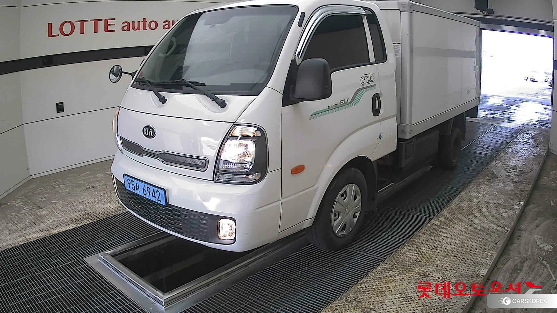 Kia Bongo Ⅲ EV Low-phase Built-in Car 2021 Белый из Кореи, фото 5