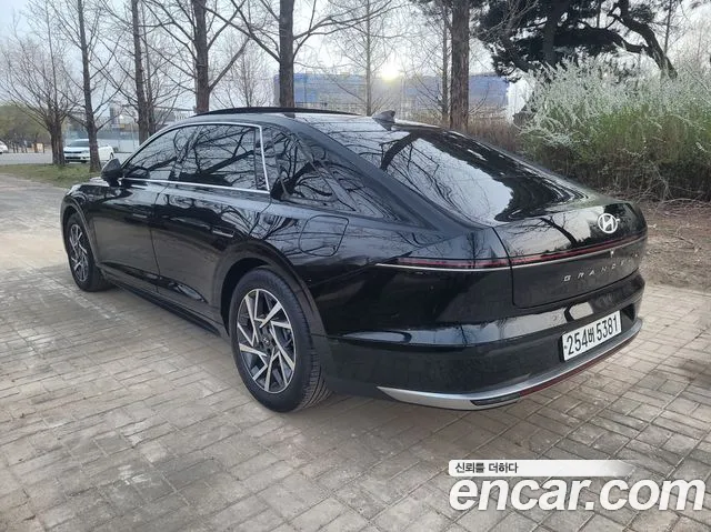 Hyundai Grandeur Hybrid (GN7) 2023 Черный из Кореи, фото 5