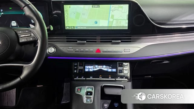 Hyundai The New Grandeur IG Hybrid 2022 Белый из Кореи, фото 5