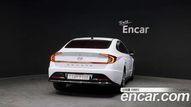 Hyundai Sonata (DN8) 2021 Белый из Кореи, фото 5