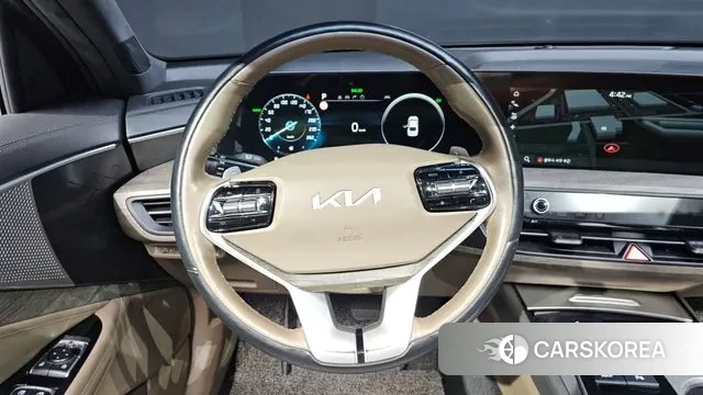 Kia K8 Hybrid 2021 Белый из Кореи, фото 5