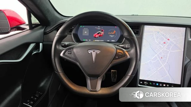 Tesla Model S 2019 Красный из Кореи, фото 5