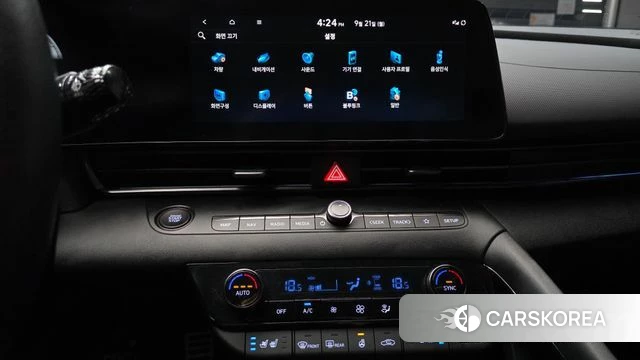 Hyundai Avante (CN7) 2022 Черный из Кореи, фото 5