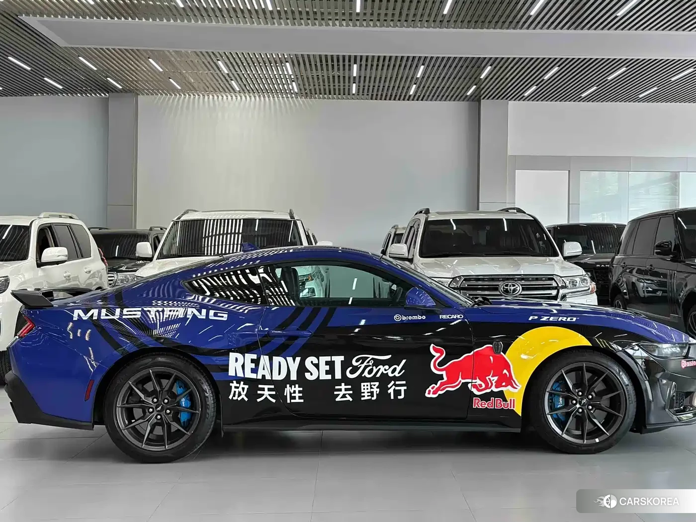 Ford Mustang 2024 Синий из Китая, фото 5