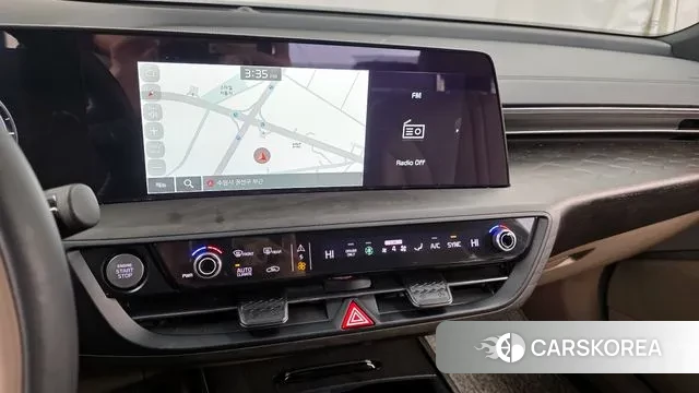 Kia K8 Hybrid 2021 Черный из Кореи, фото 5