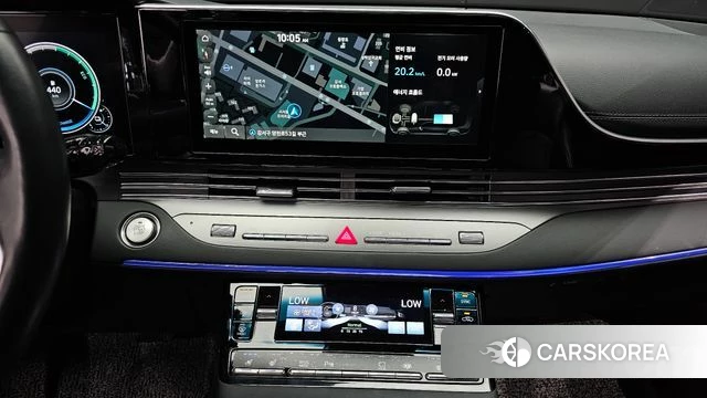 Hyundai The New Grandeur IG Hybrid 2021 Черный из Кореи, фото 5