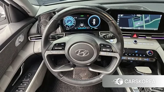 Hyundai Avante (CN7) 2022 Белый из Кореи, фото 5