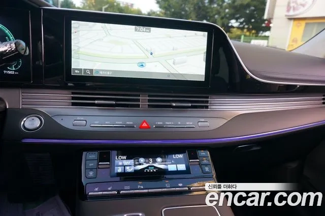 Hyundai The New Grandeur IG Hybrid 2021 Белый из Кореи, фото 5