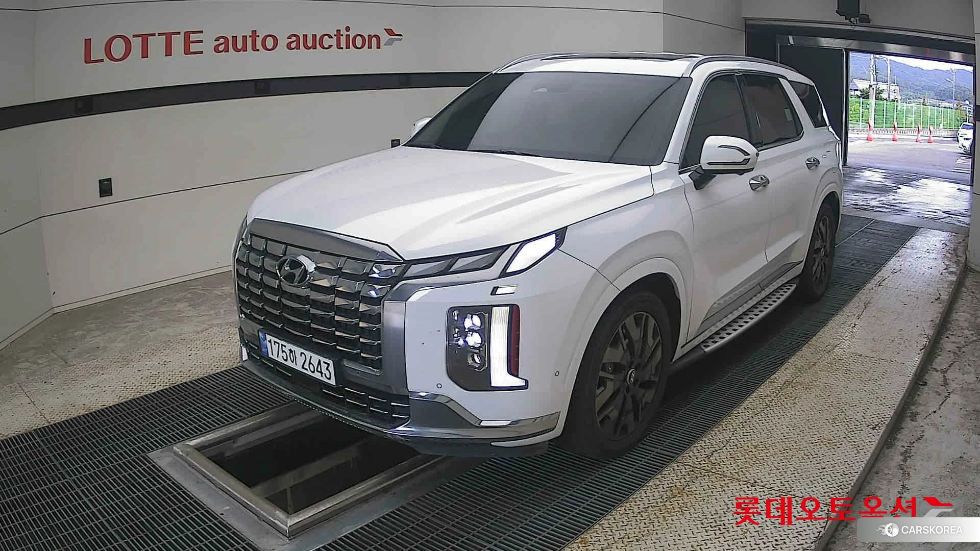 Hyundai Palisade 2023 Creamy White Pearl (optional) из Кореи, фото 5