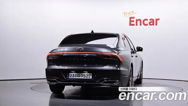 Hyundai The New Grandeur IG 2021 Серый из Кореи, фото 5