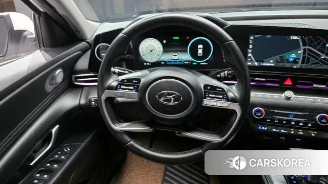 Hyundai Avante (CN7) 2021 Белый из Кореи, фото 5