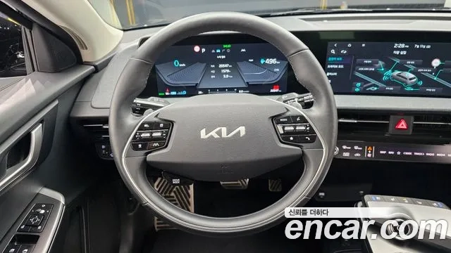 Kia EV6 2024 Синий из Кореи, фото 5