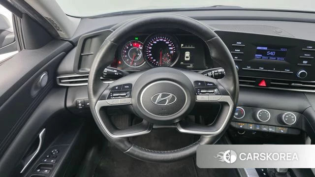 Hyundai Avante (CN7) 2021 Небесно-голубой из Кореи, фото 5