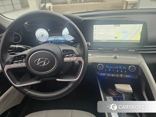 Hyundai Avante (CN7) 2022 Черный из Кореи, фото 5