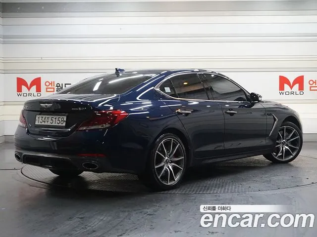 Genesis G70 2020 Синий из Кореи, фото 5