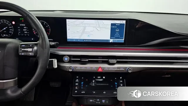 Hyundai Grandeur (GN7) 2023 Светло-серебряный цвет из Кореи, фото 5