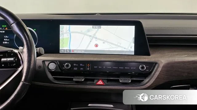 Kia K8 Hybrid 2022 Черный из Кореи, фото 5