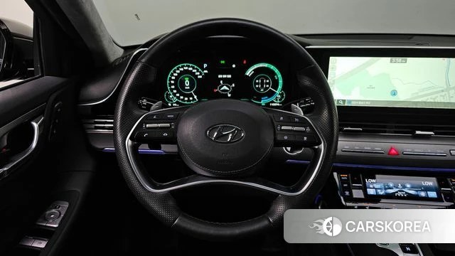 Hyundai The New Grandeur IG Hybrid 2021 Черный из Кореи, фото 5