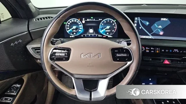 Kia K8 Hybrid 2021 Белый из Кореи, фото 5