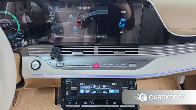 Hyundai The New Grandeur IG Hybrid 2020 Белый из Кореи, фото 5