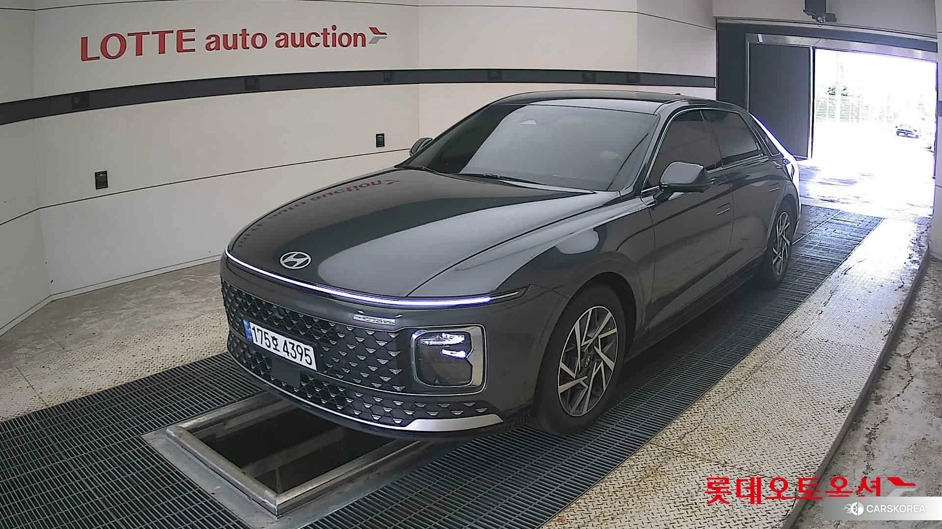 Hyundai Grandeur 2023 Nocturne Grey Metallic из Кореи, фото 5